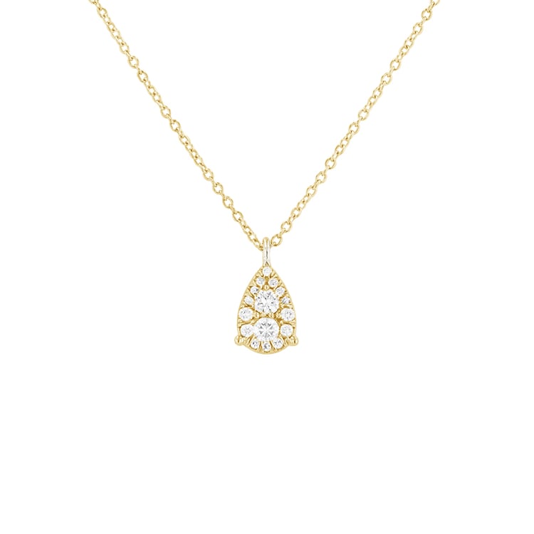 Anhänger in Form eines Diamantentropfens Birdie 85687