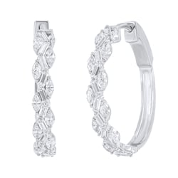 Elegante Ohrringe aus Gold mit Naturdiamanten Anila