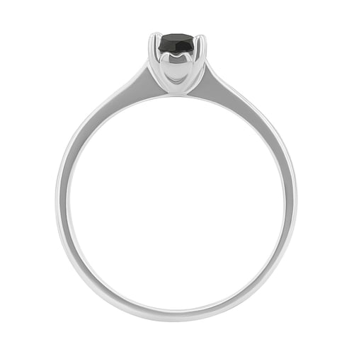 Verlobungsring mit schwarzem Diamant Lenal