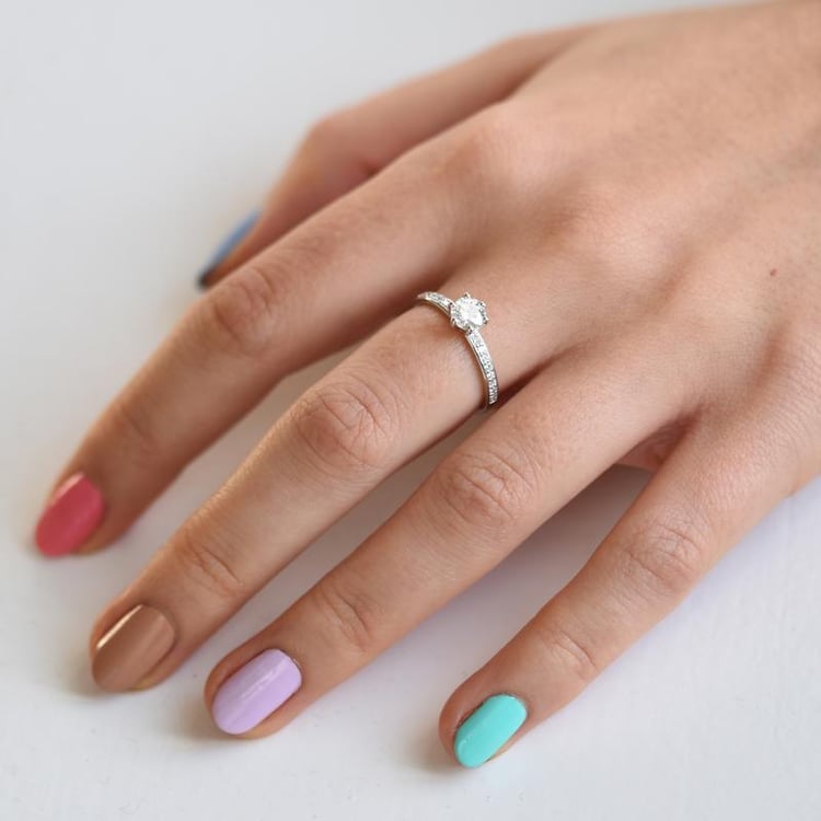 Verlobungsring mit Lab Grown Diamanten Vanan 66019