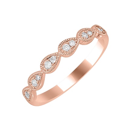 Silberner Eternity-Ring mit Lab Grown Diamanten Lacy