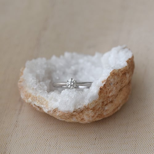 Ringset mit Diamant Ihrer Wahl Bethanie