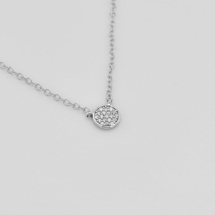 Minimalistische Kette mit Diamanten Everild 42131