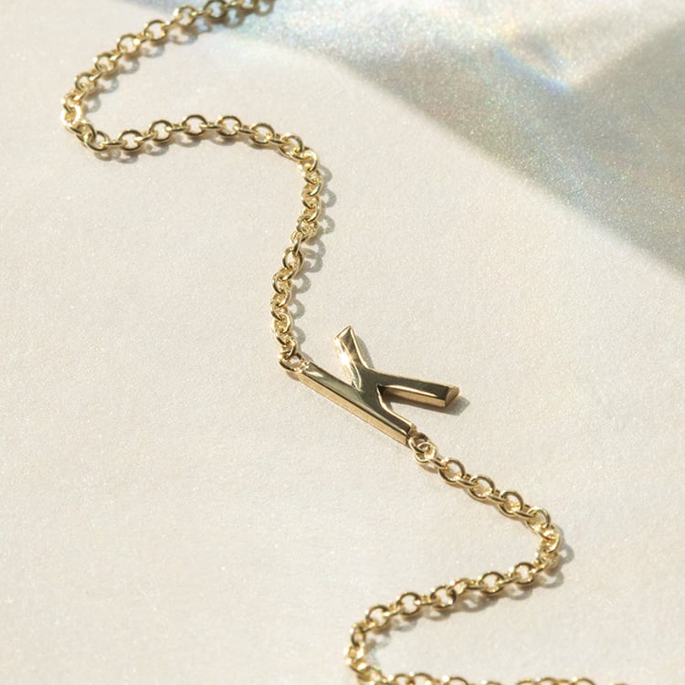 Armband mit Buchstaben Ihrer Auswahl Annika 138934