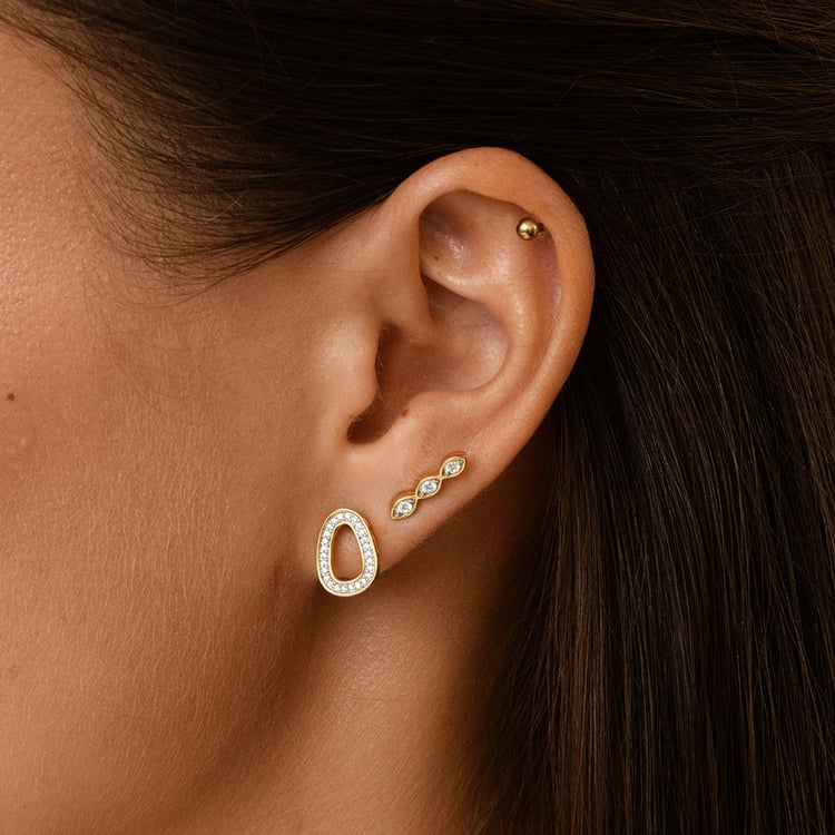 Ohrringe mit Lab Grown Diamanten Monna 161444