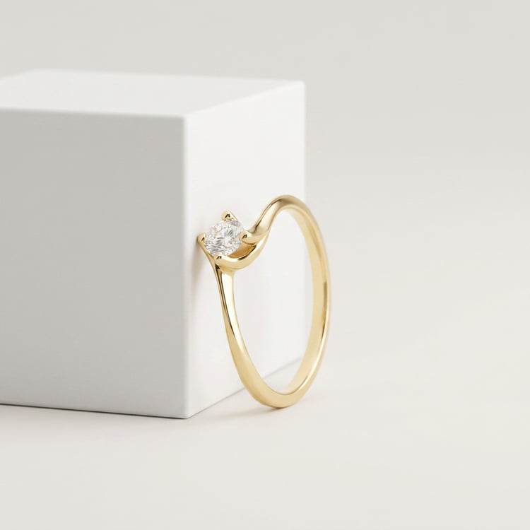 Verlobungsring mit 0.4ct IGI-zertifiziertem Lab Grown Diamanten Nami 169075