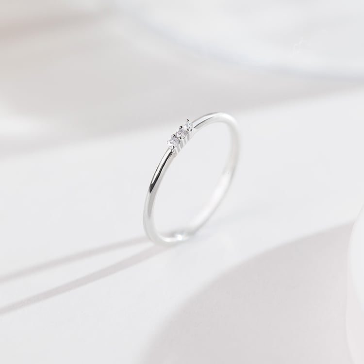 Silberner Diamantring Nicklas 157800