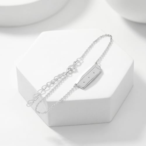 Silbernes Armband Der Kleine Prinz mit einem Kasten