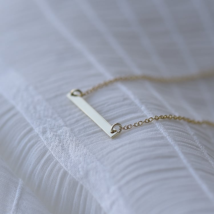 Minimalistisches Goldarmband Bar 61406