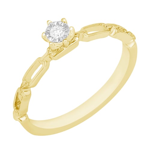 Unkonventioneller Diamantring Suzanne