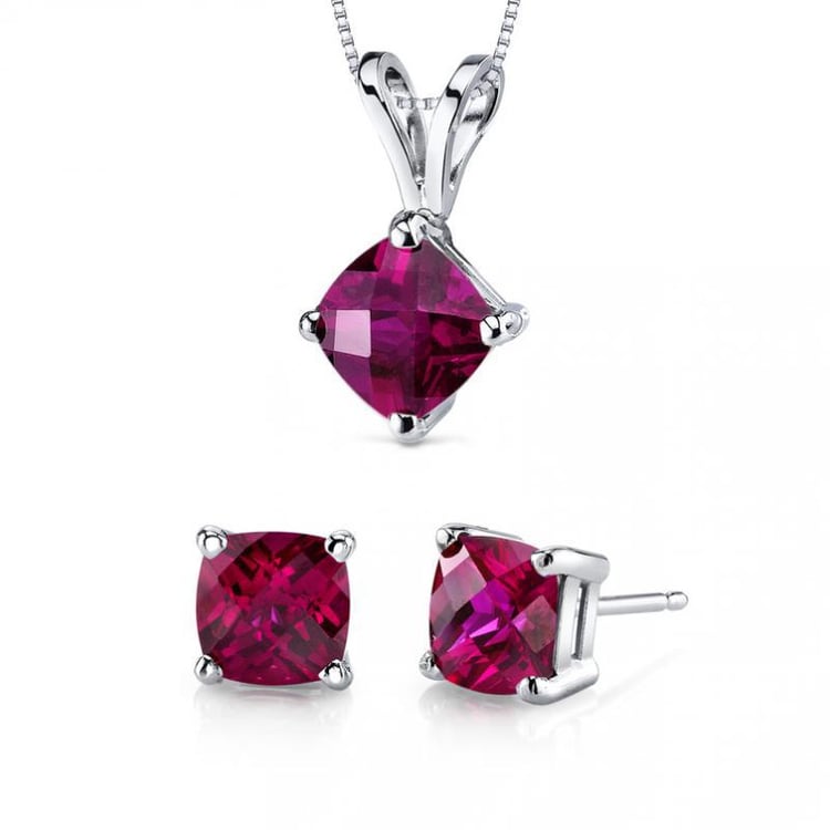 Elegante Kollektion mit Rubinen Sherry