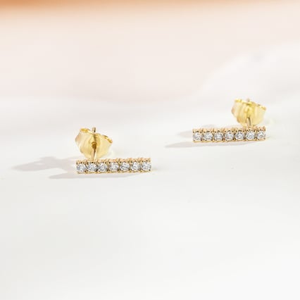 Ohrringe mit Lab Grown Diamanten Laurene