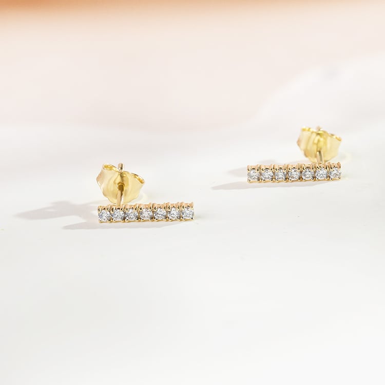 Ohrringe mit Lab Grown Diamanten 163580