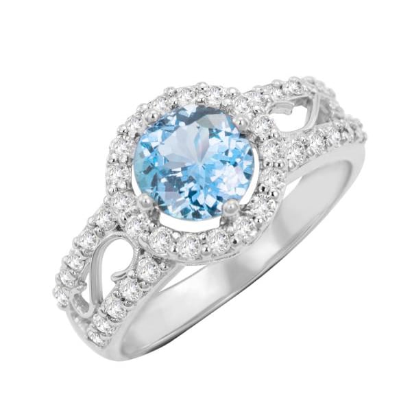 Goldring mit Topas und Diamanten Eriah
