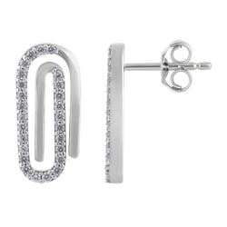 Ohrringe aus Gold mit Lab-Grown Diamanten Tilly