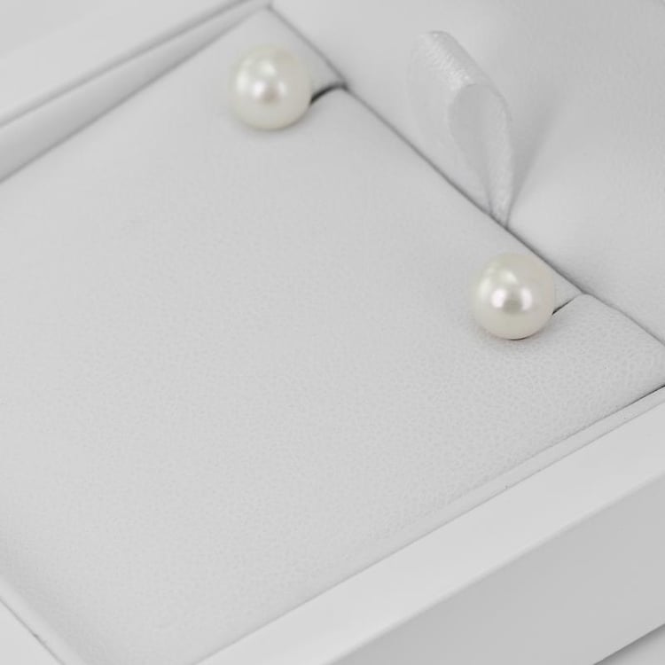 Ohrstecker mit Perlen in Roségold Abira 126508