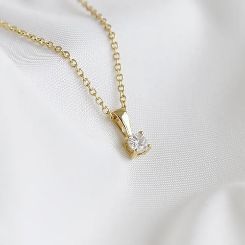 Anhänger mit Lab Grown Diamant und Auswahl des Karatgewichts Alexen