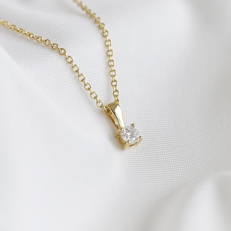 Anhänger mit Lab Grown Diamant und Auswahl des Karatgewichts Alexen 102363