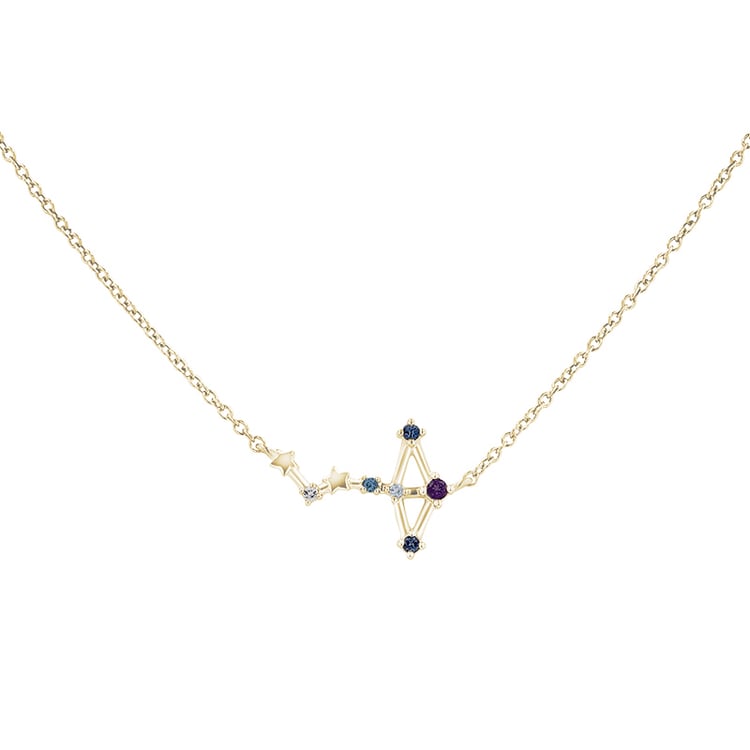 Halskette mit Tierkreiszeichen Scorpio 139342