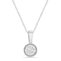 Anhänger mit Lab Grown Diamant und Auswahl des Karatgewichts Martha