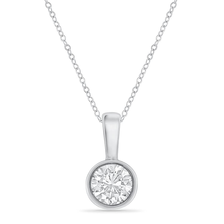 Anhänger mit Lab Grown Diamant und Auswahl des Karatgewichts Martha