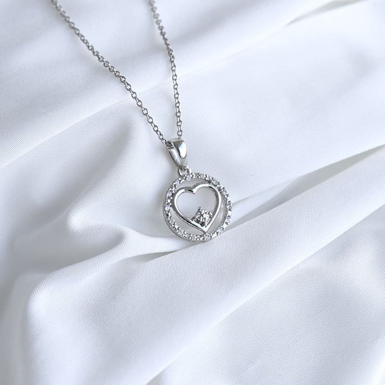 Romantischer Anhänger mit Diamanten Karoline 85860