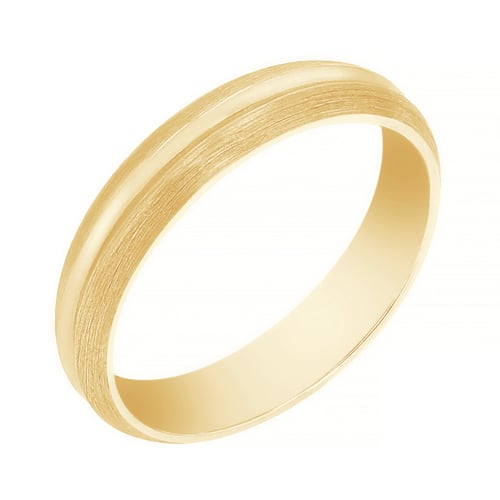 Goldene Eheringe mit Diamant Dellai