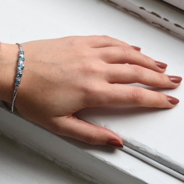 Silbernes Armband 39805