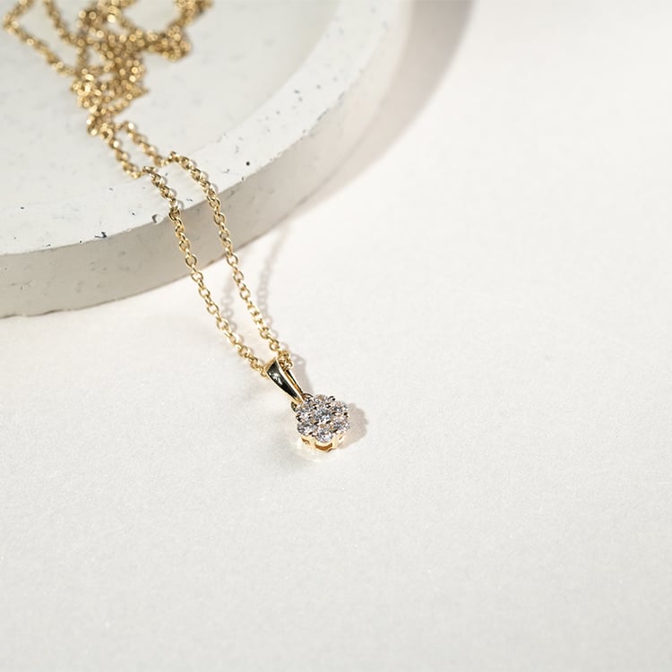 Schmuckset mit Diamanten aus Gold Alister 148417