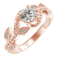 Vintage Verlobungsring mit Lab Grown Diamanten Vindo