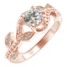 Vintage Verlobungsring mit Lab Grown Diamanten Vindo