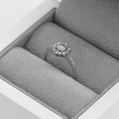 Verlobungsring mit Lab Grown Diamanten Condeh