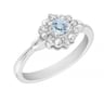 Ring mit Aquamarin