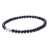 Kette mit schwarzen Perlen Scilla