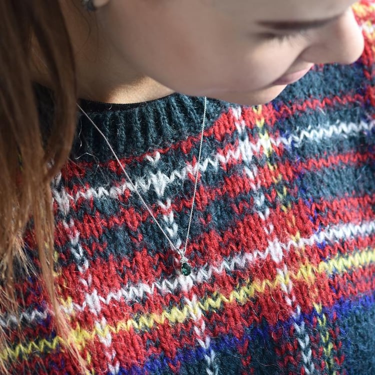 Kollektion mit grünen Smaragden Sonia 14722