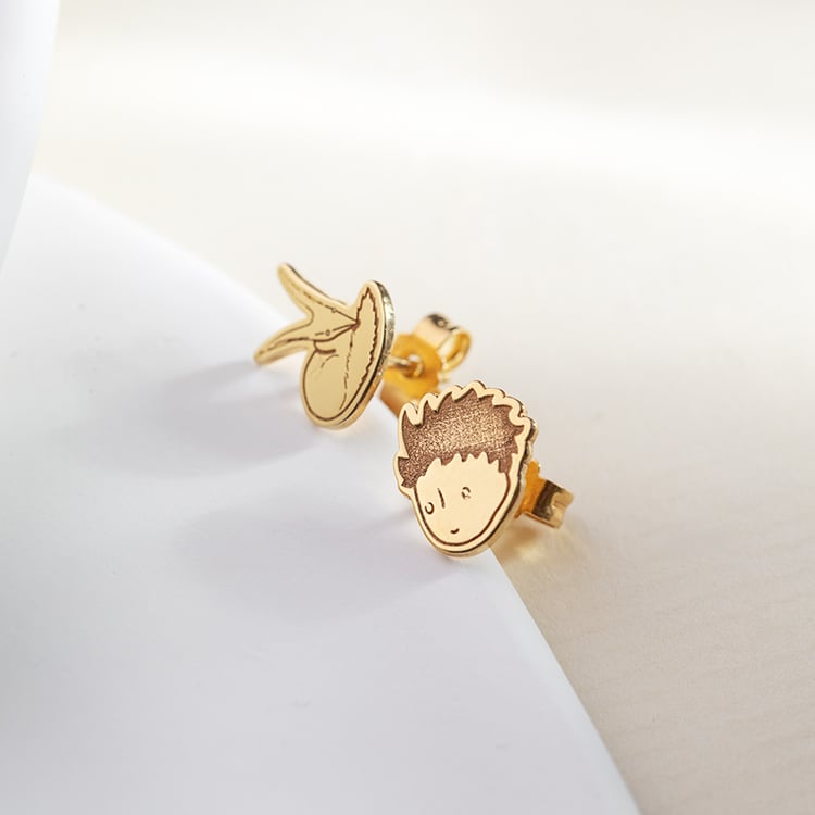 Ohrstecker Der Kleine Prinz und der Fuchs 151281