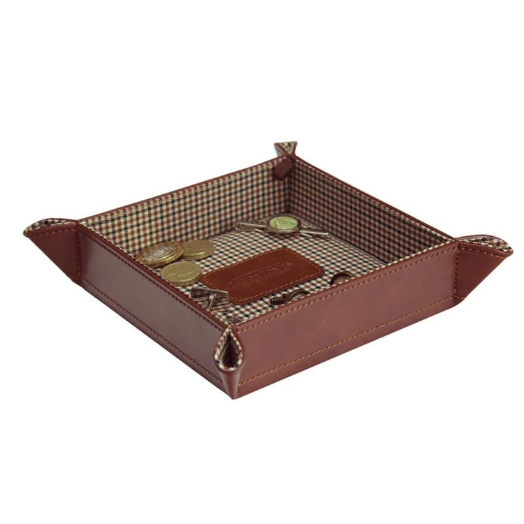 Herrenetui für Münzen und Accessoires in Braun Bern