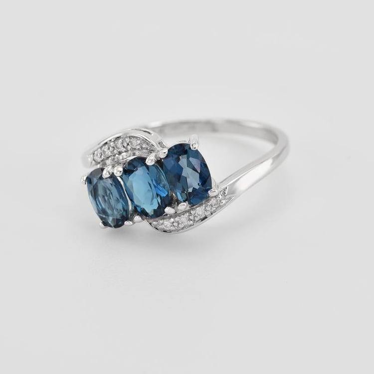 Goldring mit Topas 38815