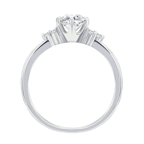 Verlobungsring mit Diamanten Tanjel
