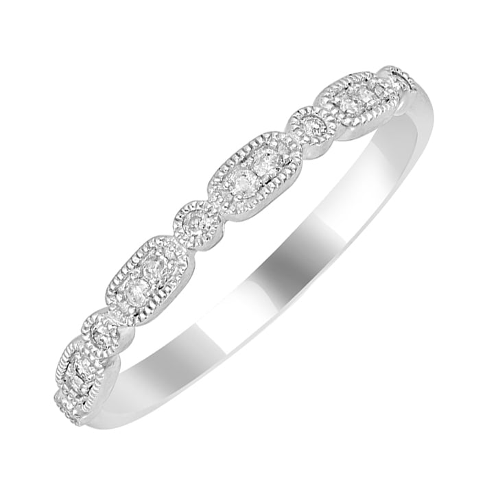 Goldener Halb-Eternity Ring mit Diamanten Liam 59610