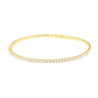 Goldenes Flexi Armband mit Lab Grown Diamanten Roberts