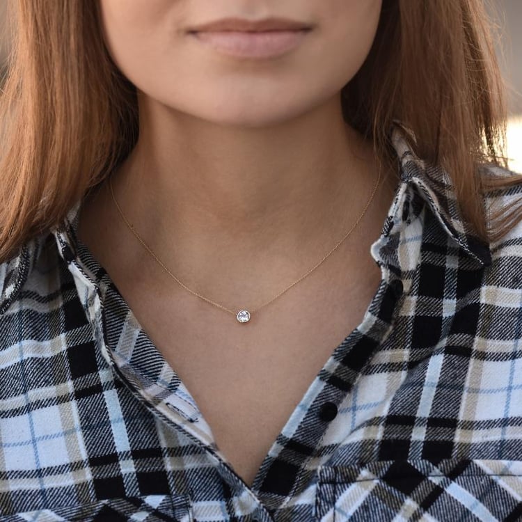 Halskette mit Topas 23276