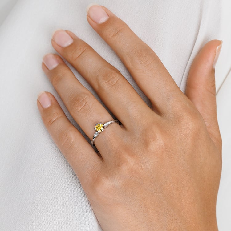 Verlobungsring aus Gold mit 0.36ct IGI-zertifiziertem Lab Grown Diamanten Mileva 158300