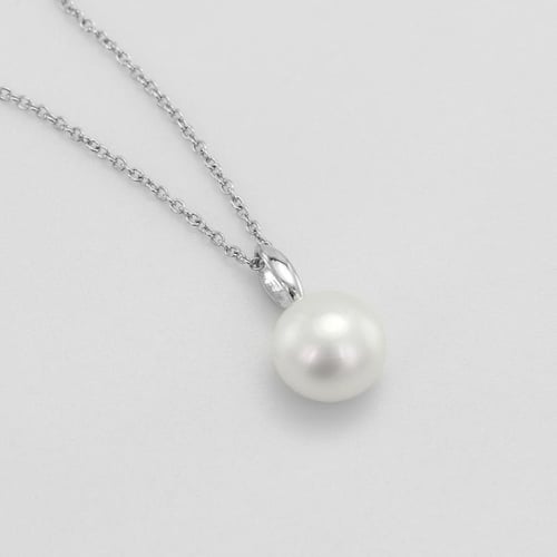 Elegante Anhänger aus 585 Gold mit Perle Havene