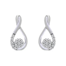 Diamantohrringe in Tropfenform Daniela