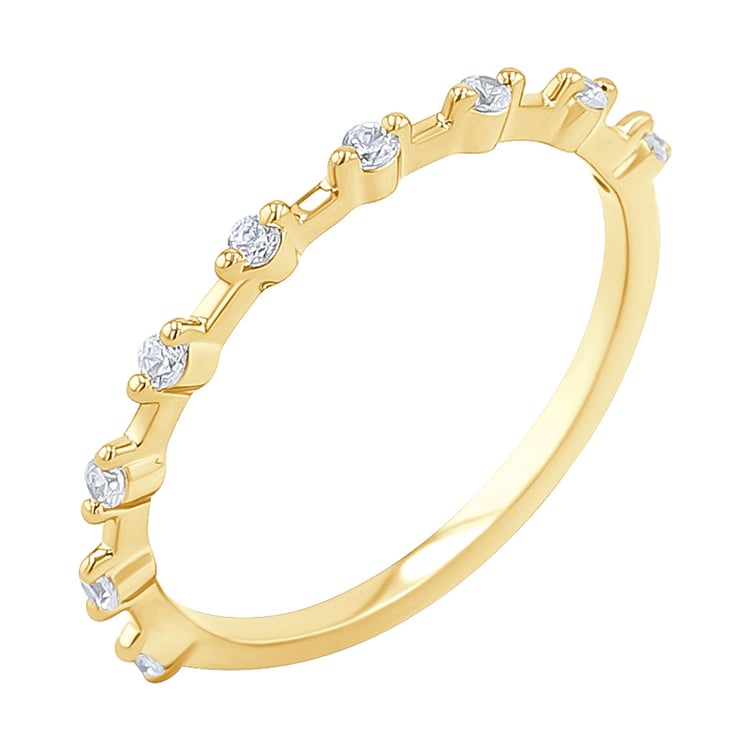 Eternity Ring mit Diamanten und einem Herrenring im Komfort Stil Khalid 136349