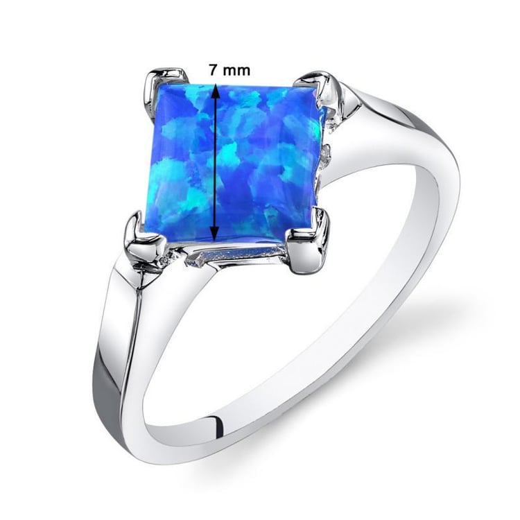 Ring mit blauem Opal 2644