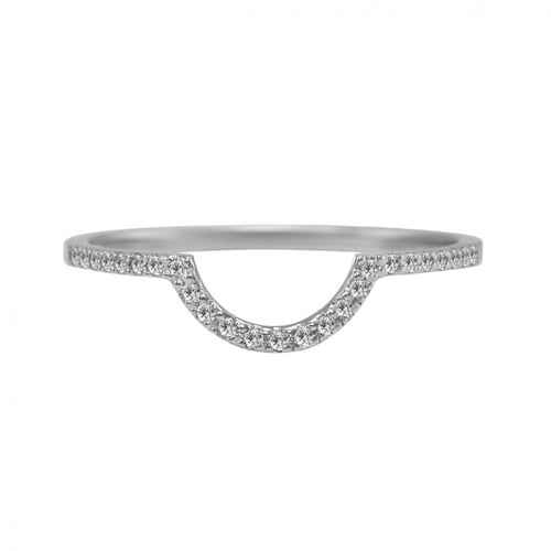 Verlobungsset mit Halo Ring und Diamanten Lieta
