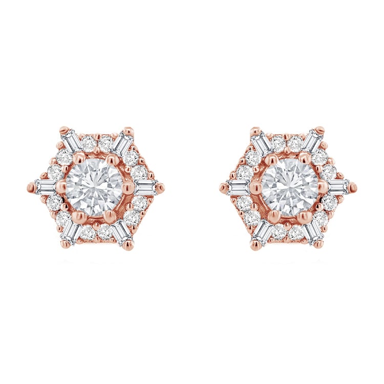 Goldenes Schmuckset mit Lab Grown Diamanten Kirstin 94916