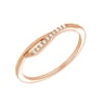 Atypischer Ring aus Gold mit Diamanten Terje